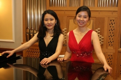Konzert für 2 Klaviere, 28.11.2014 Minhee Kim/ Hyunju Rue  