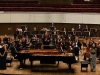 Meisterklassenabschlußprüfung Klavierduo Minhee Kim/ Hyunju Rue im Gewandhaus am 29.11.2015 (Konzerte für 2 Klaviere von Mozart und Bruch) Leipziger Lehrerorchester: Dirigent Gerd Eckehard Meißner