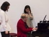 Meisterkurs mit Menahem Pressler 2013: Klavierduo Minhee Kim und Hyunju Rue-56